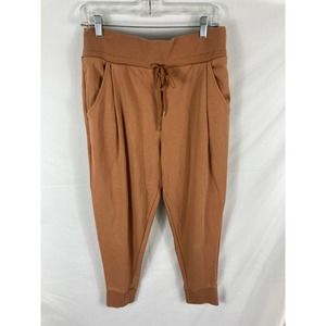 Calia Orange Brown Jogger SweatPants Size Large